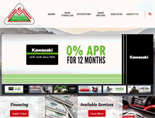 Tablet Screenshot of centralvermontmotorcycles.com